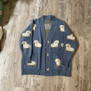 Blue Sheep Sweater